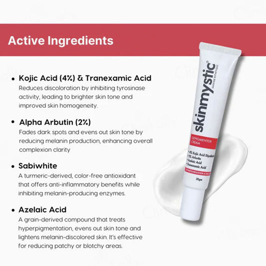 SKINMYSTIC DE PIGMENTING CREAM