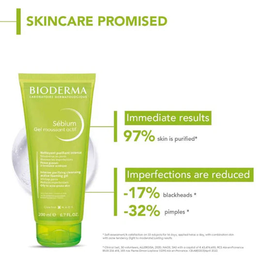 BIODERMA SEBIUM GEL MOUSSANT ACTIF