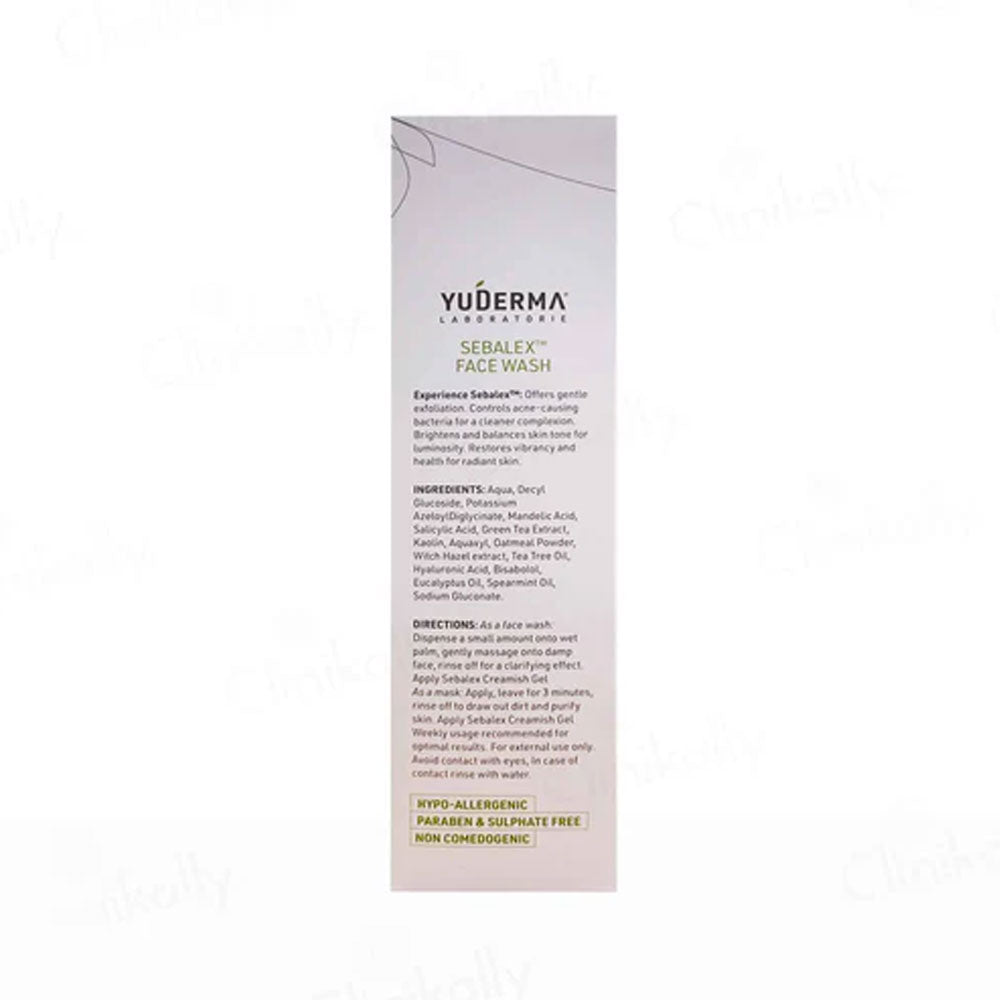 YUDERMA SEBALEX FACE WASH