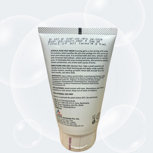 ACNOLA FACE WASH