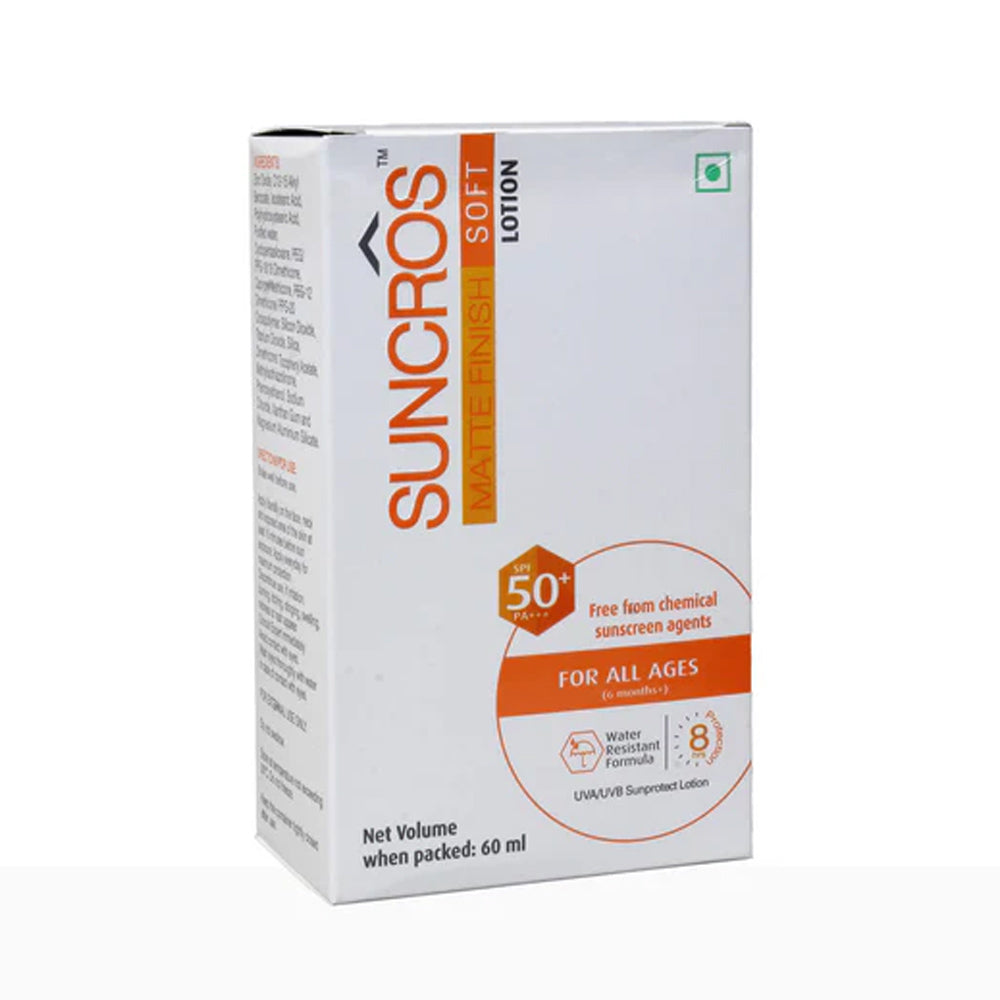 Suncros Matte Finish soft lotion