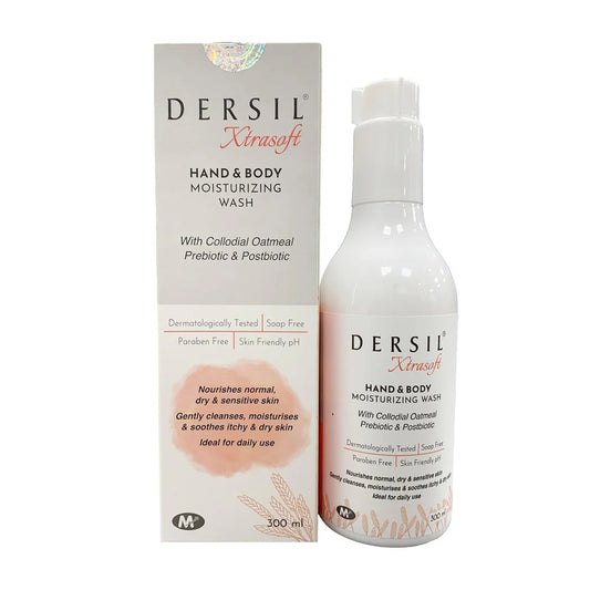 DERSIL XTRA HAND AND BODY WASH
