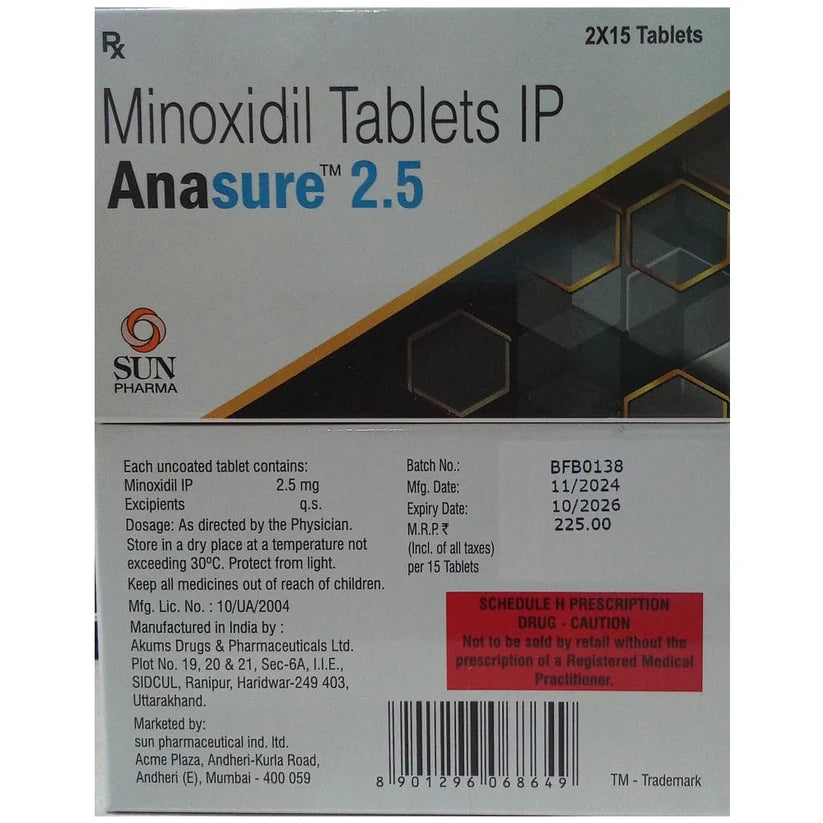 ANASURE 2.5 MG
