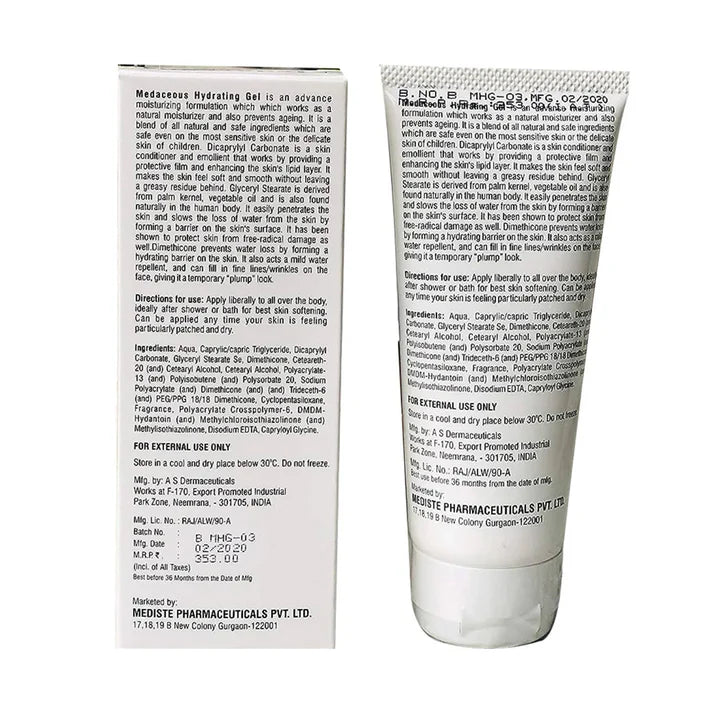 MEDACEOUS HYDRATING GEL