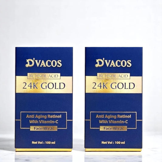 DVACOS RETINOL 24K GOLD FACE WASH