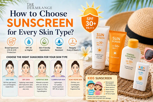 How to Choose Sunscreen for Every Skin Type?