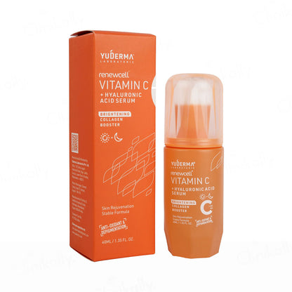 Yuderma Renewcell Vitamin-C + Hyaluronic Acid Serum