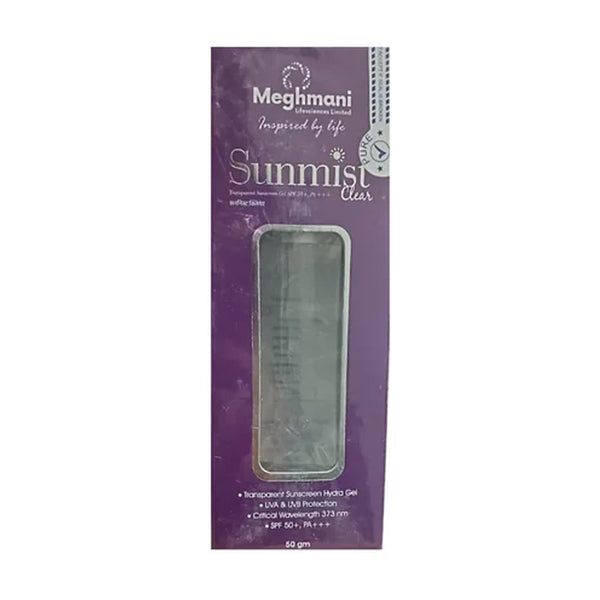 SUNMIST CLEAR SUNSCREEN GEL| Dermrange Marketing LLP