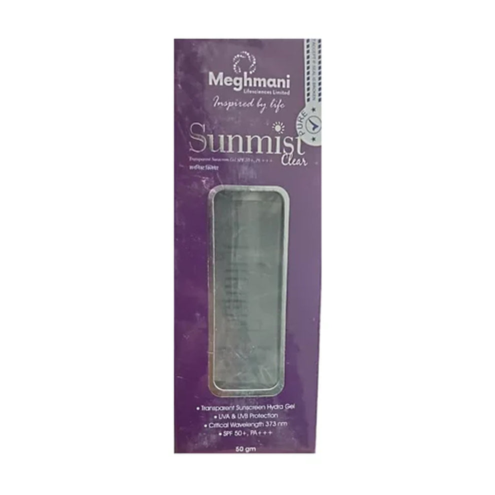 SUNMIST CLEAR SUNSCREEN GEL| Dermrange Marketing LLP