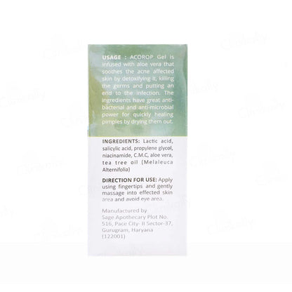 ACOROP ANTI ACNE GEL