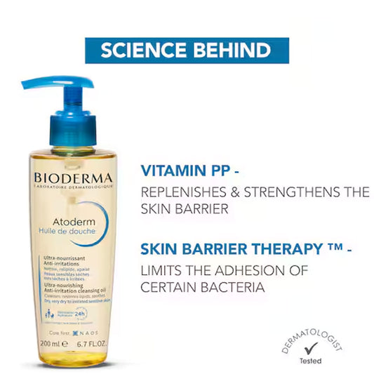 BIODERMA ATODERM HUILE DE DOUCHE