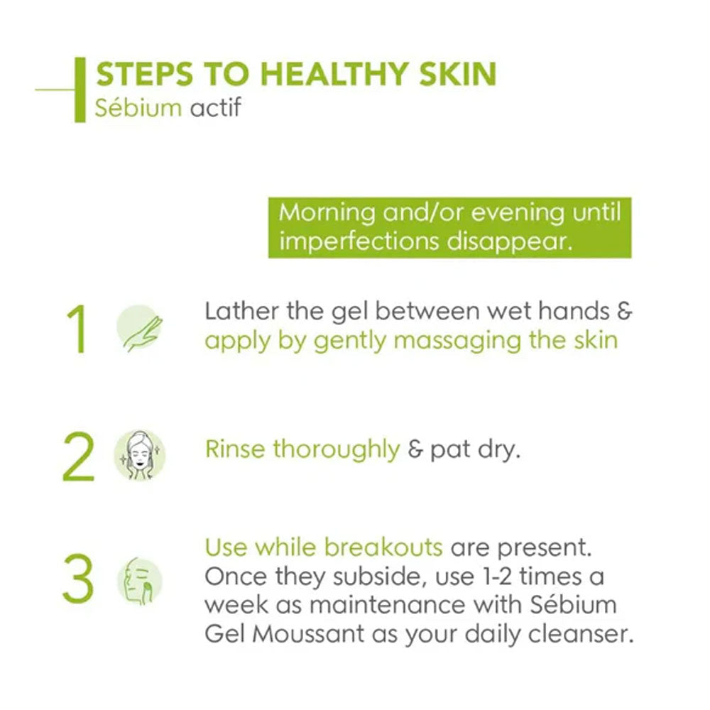 BIODERMA SEBIUM GEL MOUSSANT ACTIF