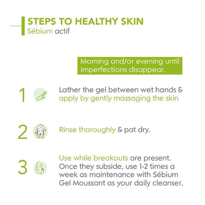 BIODERMA SEBIUM GEL MOUSSANT ACTIF