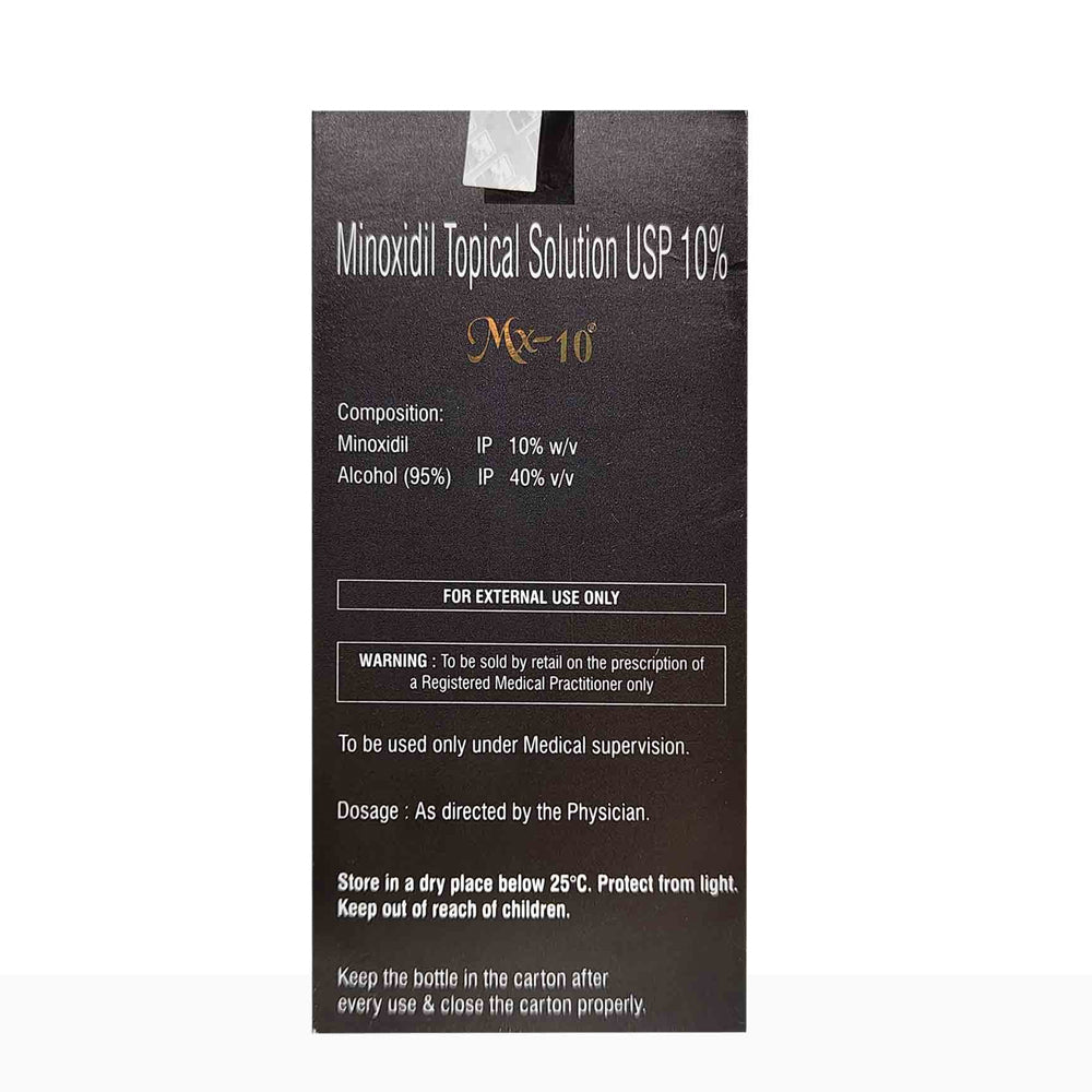Mx-10 Minoxidil Topical solution USP-10%