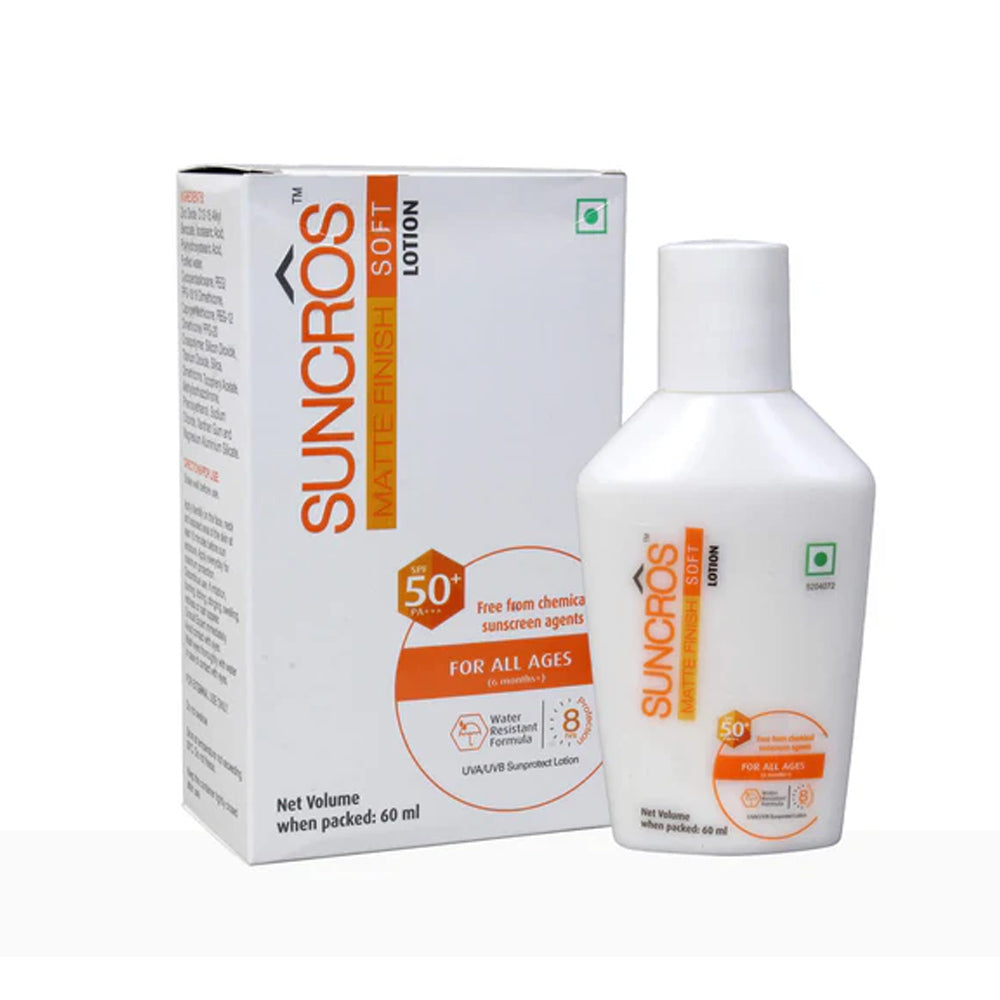 Suncros Matte Finish soft lotion