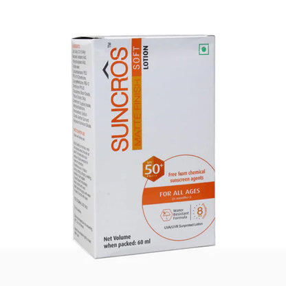 Suncros Matte Finish soft lotion