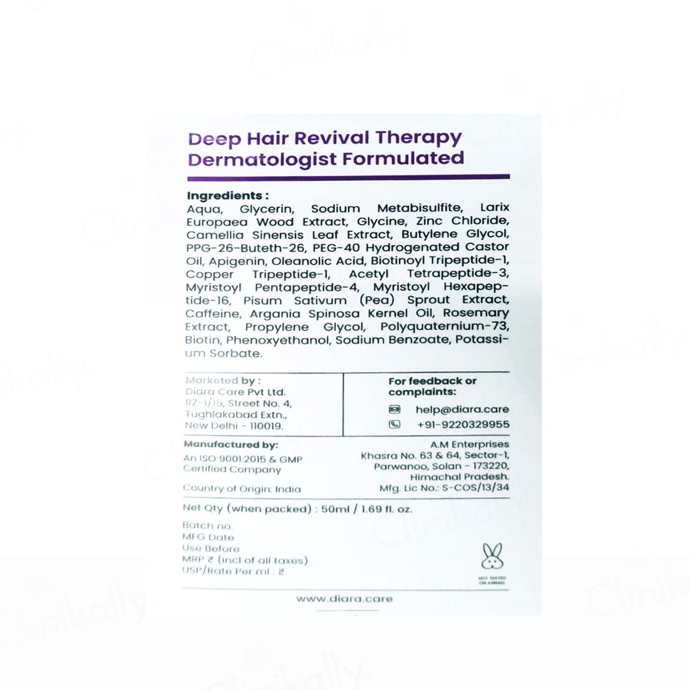 Diara Ronagen Penta-Peptide Hair Serum