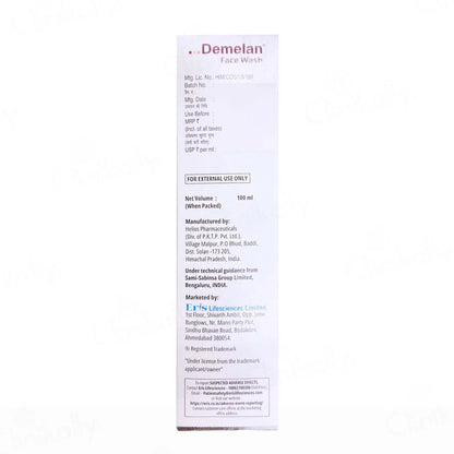 DEMELAN FACE WASH