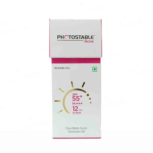 PHOTOSTABLE ACNE GEL SUNSCREEN