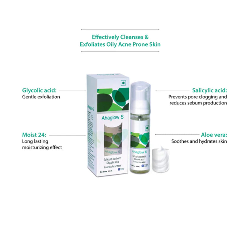 AHAGLOW S FACE WASH