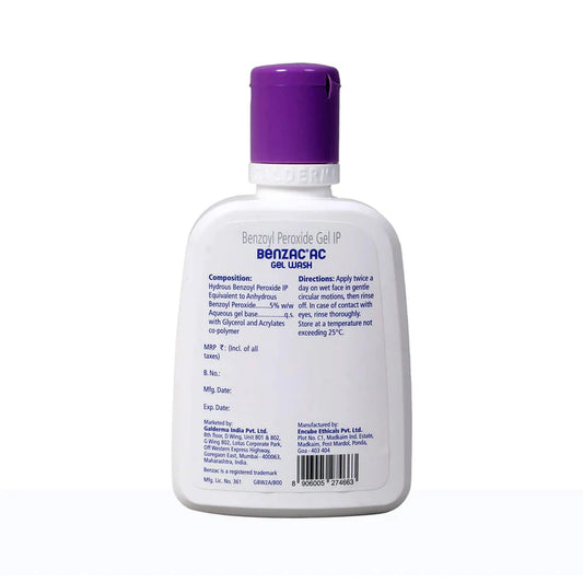 BENZAC AC GEL WASH