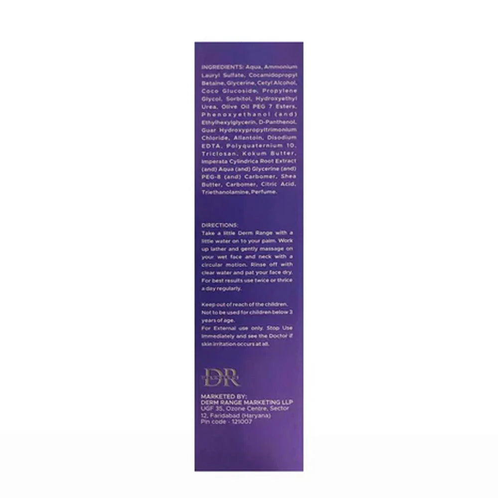 DERMRANGE FACE WASH